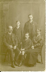 Frederick & Annie with their sons